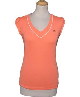 top manches courtes ADIDAS 36 - T1 - S Orange