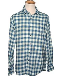 chemise manches longues UNIQLO 38 - T2 - M Bleu