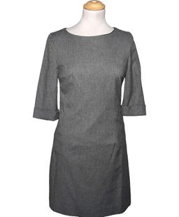 robe courte CAROLL 36 - T1 - S Gris