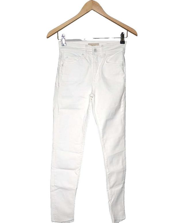 jean slim femme SALSA 34 - T0 - XS Blanc