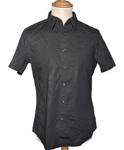 chemise manches courtes G-STAR 40 - T3 - L Noir