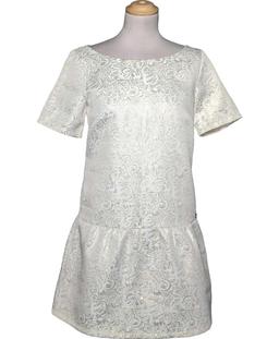 robe courte DDP 36 - T1 - S Blanc