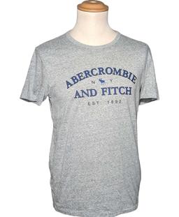 top manches courtes ABERCROMBIE 36 - T1 - S Gris