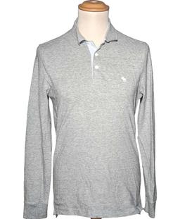 polo homme ABERCROMBIE 36 - T1 - S Gris