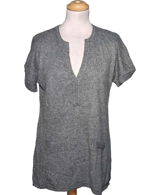 pull femme CAROLL 40 - T3 - L Gris