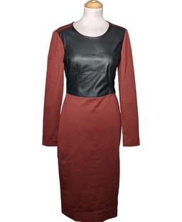 robe mi-longue BCBG MAX AZRIA 36 - T1 - S Rouge