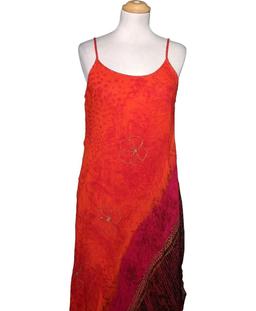 robe longue RENE DERHY 38 - T2 - M Rouge