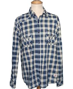 chemise manches longues PEPE JEANS 42 - T4 - L/XL Bleu