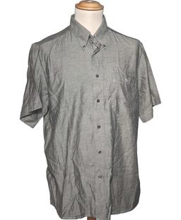 chemise manches courtes LACOSTE 42 - T4 - L/XL Gris