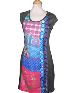 robe courte DESIGUAL 38 - T2 - M Gris