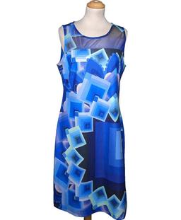 robe mi-longue DESIGUAL 42 - T4 - L/XL Bleu