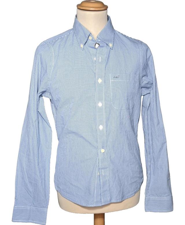 chemise manches longues ABERCROMBIE 36 - T1 - S Bleu