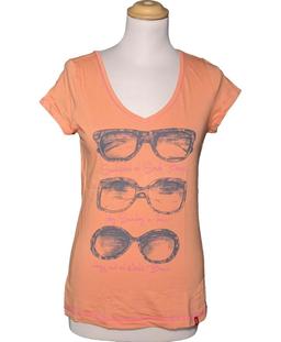 top manches courtes ESPRIT 36 - T1 - S Orange