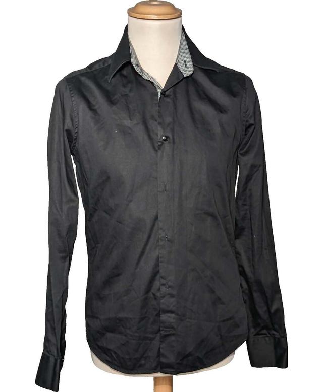 chemise manches longues BRICE 36 - T1 - S Noir