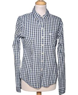 chemise ABERCROMBIE 38 - T2 - M Bleu