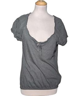 top manches courtes ABERCROMBIE 38 - T2 - M Gris