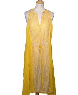 robe mi-longue BCBG MAX AZRIA 40 - T3 - L Jaune