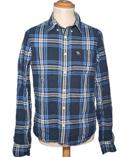 chemise manches longues ABERCROMBIE 38 - T2 - M Bleu