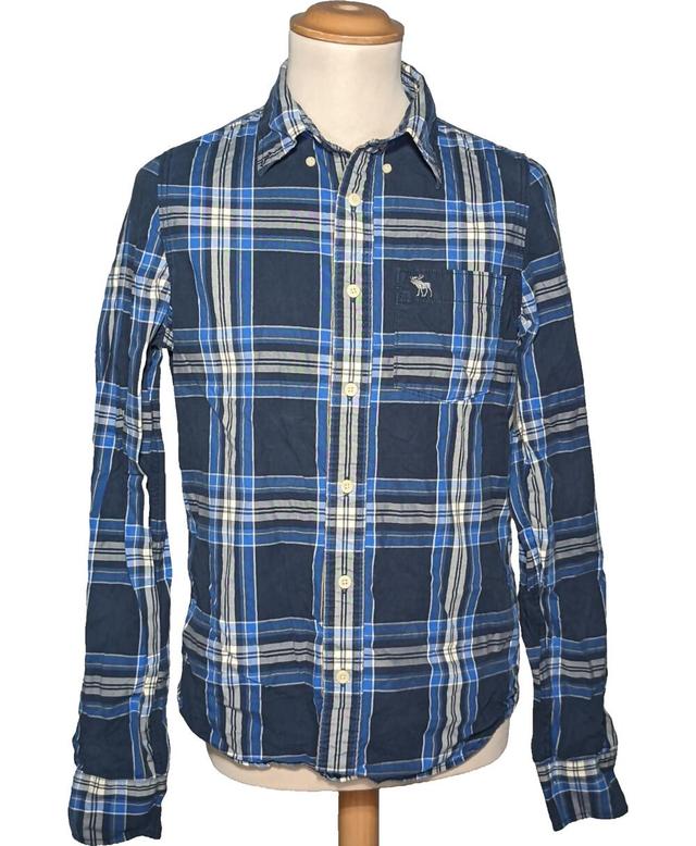 chemise manches longues ABERCROMBIE 38 - T2 - M Bleu