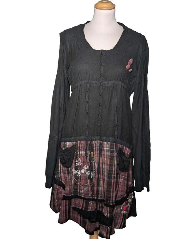 robe courte DESIGUAL 40 - T3 - L Noir