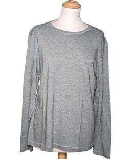 top manches longues MASSIMO DUTTI 40 - T3 - L Gris