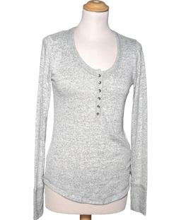 pull femme ABERCROMBIE 36 - T1 - S Gris