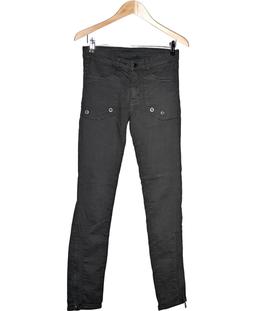 pantalon slim femme ZADIG ET VOLTAIRE 36 - T1 - S Noir