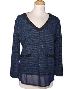 pull femme IKKS 38 - T2 - M Bleu