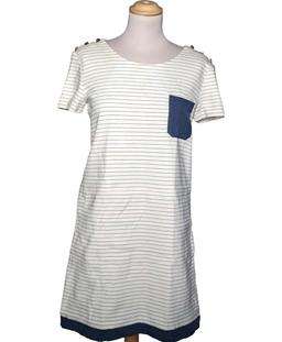 robe courte DES PETITS HAUTS 34 - T0 - XS Blanc