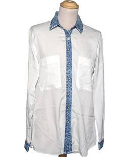 chemise SALSA 38 - T2 - M Blanc