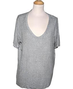 top manches courtes IKKS 38 - T2 - M Gris