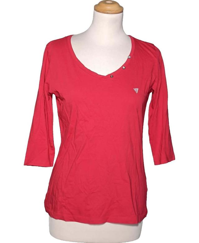 top manches longues GUESS 38 - T2 - M Rouge