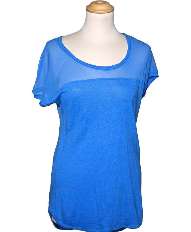 top manches courtes SANDRO 38 - T2 - M Bleu