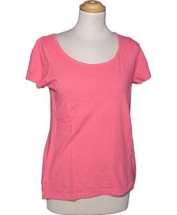 top manches courtes CAROLL 38 - T2 - M Rose