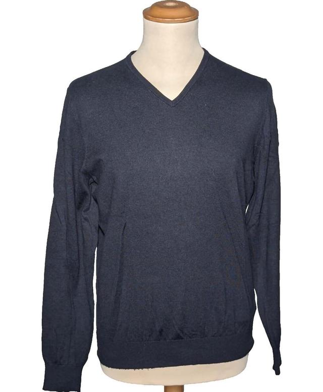 pull homme MASSIMO DUTTI 38 - T2 - M Bleu