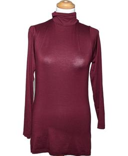 top manches longues UNIQLO 38 - T2 - M Rouge