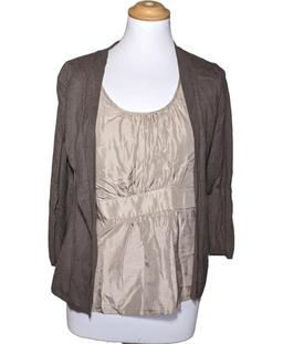 pull femme CAROLL 42 - T4 - L/XL Marron