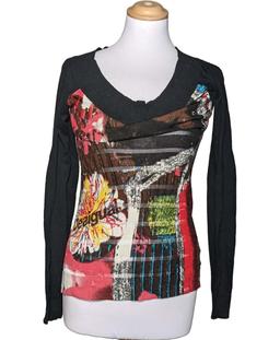 pull femme DESIGUAL 40 - T3 - L Noir