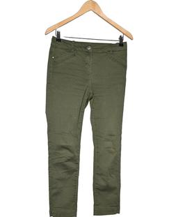 pantalon slim femme BREAL 38 - T2 - M Vert