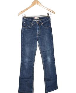 jean droit femme LEVI'S 34 - T0 - XS Bleu