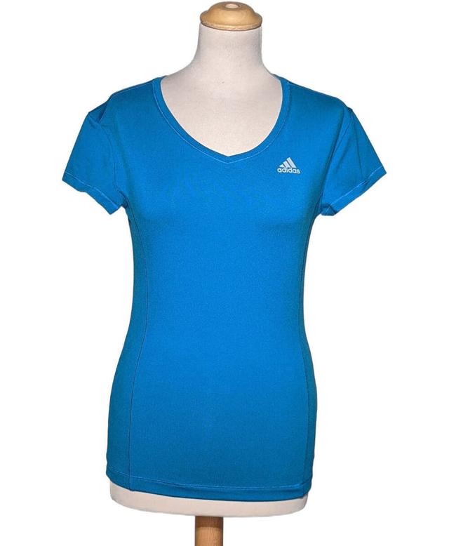 top manches courtes ADIDAS 38 - T2 - M Bleu