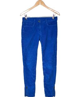 jean slim femme SANDRO 38 - T2 - M Bleu