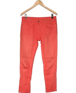 jean slim femme SANDRO 40 - T3 - L Orange