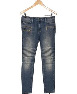 jean slim femme EKYOG 38 - T2 - M Bleu