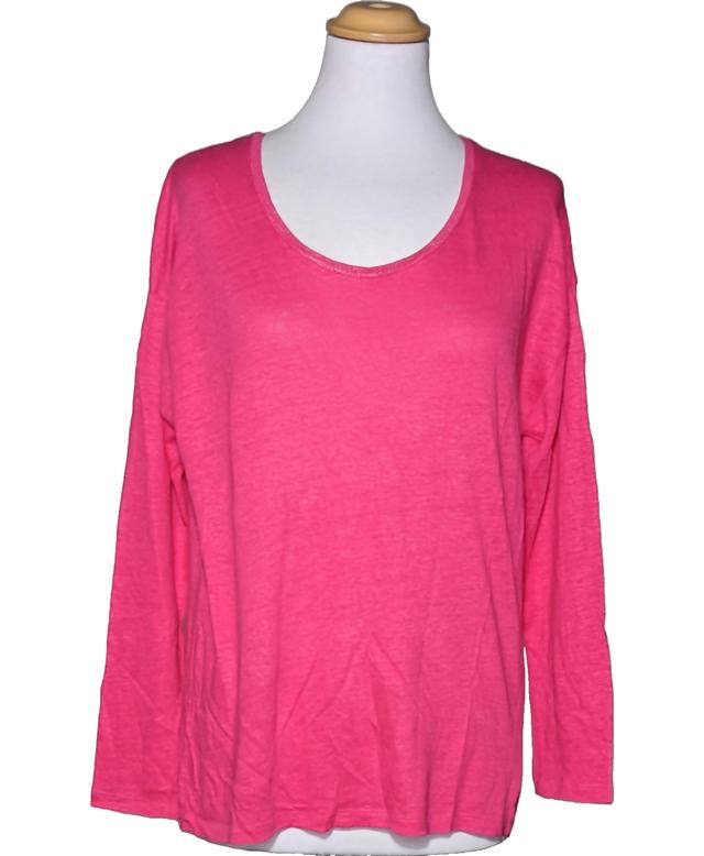 top manches longues PETIT BATEAU 36 - T1 - S Rose