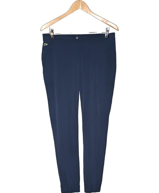 pantalon slim femme LACOSTE 40 - T3 - L Bleu