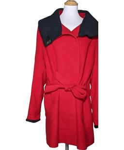 manteau femme UN JOUR AILLEURS 40 - T3 - L Rouge