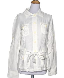 veste mi-saison CAROLL 42 - T4 - L/XL Blanc