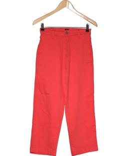 pantalon droit femme LEE 34 - T0 - XS Rouge