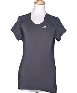 top manches courtes ADIDAS 40 - T3 - L Gris